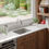 Thumbnail: Karran 24" Seamless Undermount Single Bowl Quartz Kitchen Sink-Grey