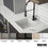 Thumbnail: Karran QT-825 Drop-in 15-3/4" Single Bowl Quartz Composite Kitchen Sink in White