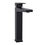 Thumbnail: Boracay Single Hole Vessel Height Bathroom Faucet with Drain Assembly in Black