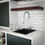 Thumbnail: Karran QT-825 Drop-in 15-3/4" Single Bowl Quartz Composite Kitchen Sink in Black