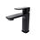 Thumbnail: Lulani Corsica 1-Handle Single Hole Bathroom Faucet & Drain Assembly in Black