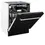 Thumbnail: ZLINE 24" Top Control Dishwasher Black Matte with 3rd Rack & Traditional Handle