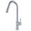 Thumbnail: Karran Standerton Single Handle Pull-Down Sprayer Kitchen Faucet in Stainless