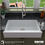 Thumbnail: Karran 34" Retrofit Undermount Single Bowl Quartz Farmhouse White Kitchen Sink