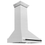 Thumbnail: ZLINE Autograph 36" DuraSnow® Stainless Steel Range Hood & Matte Black Handle