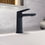 Thumbnail: Lulani Ibiza 1-Handle Single Hole Bathroom Faucet with Drain Assembly in Black