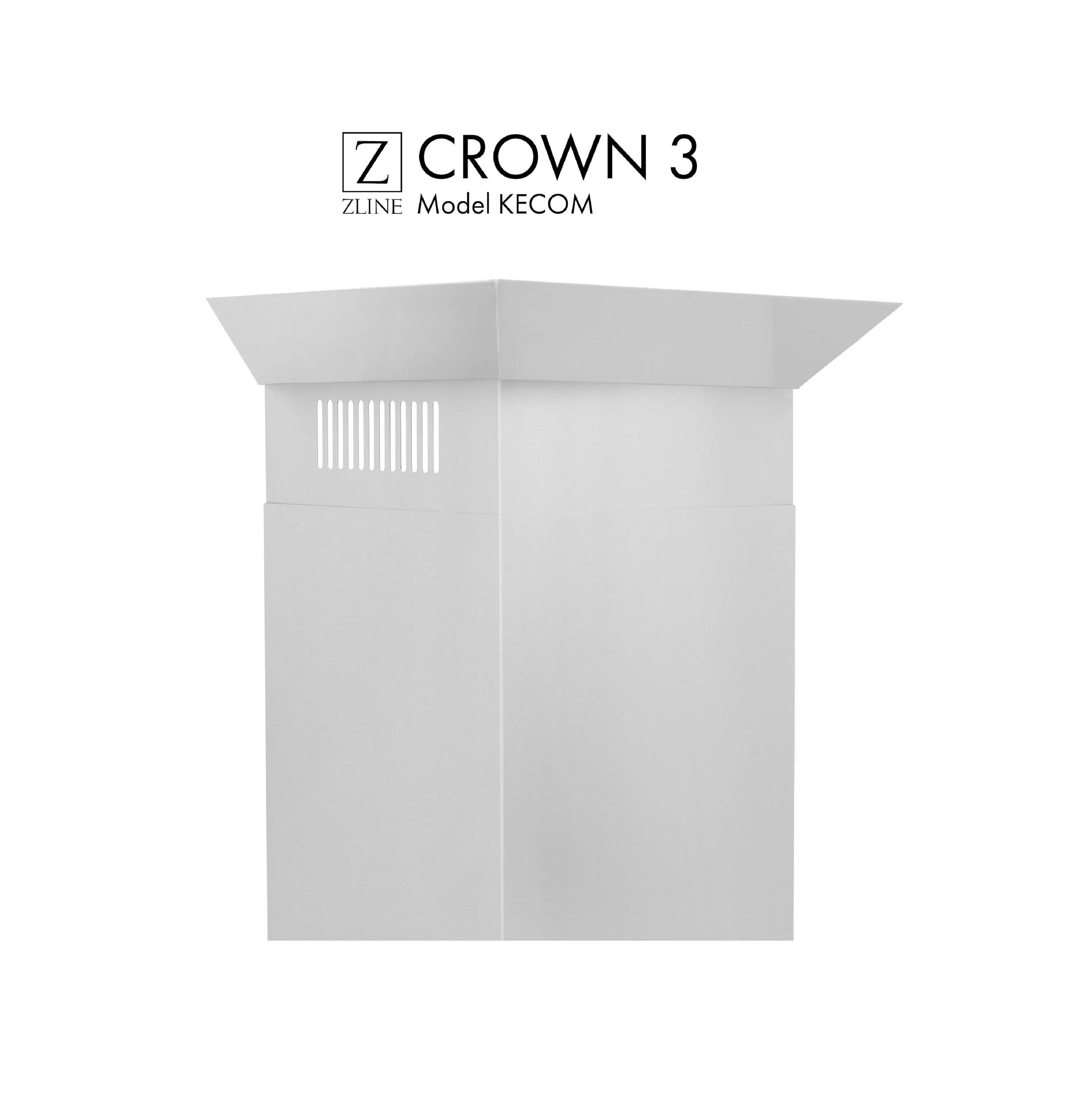 ZLINE Crown Molding #3 For Wall Range Hood (CM3-KECOM)