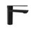 Thumbnail: Yasawa 1-Handle Single Hole Bathroom Faucet with Drain Assembly in Steel Black