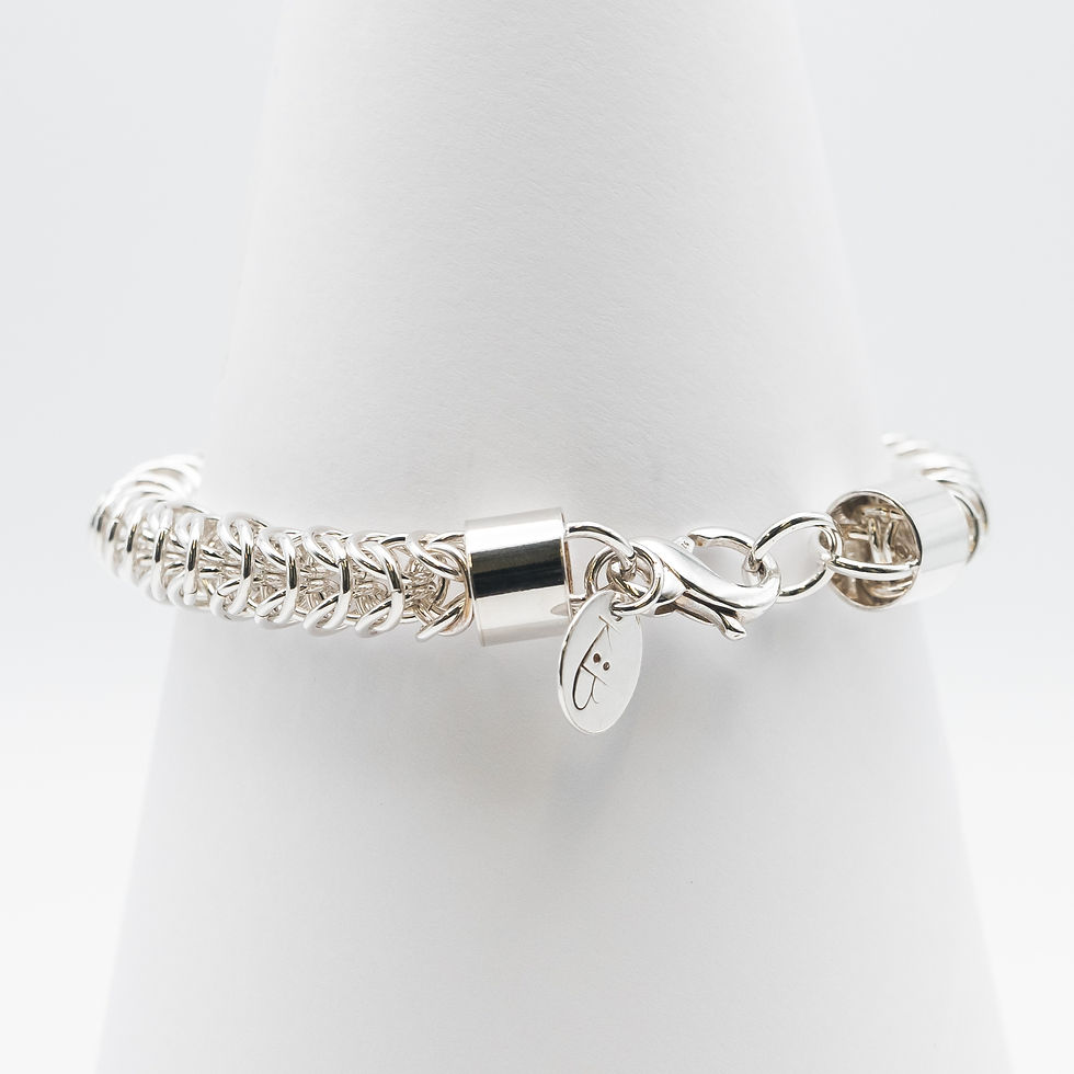 Thumbnail: Silver bracelet