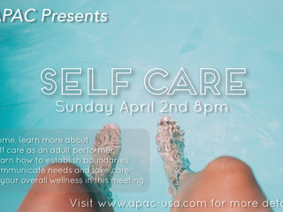 APAC Gives Guidance on Self-Care