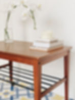 Thumbnail: Vintage Teak Side Table / Bar Cart