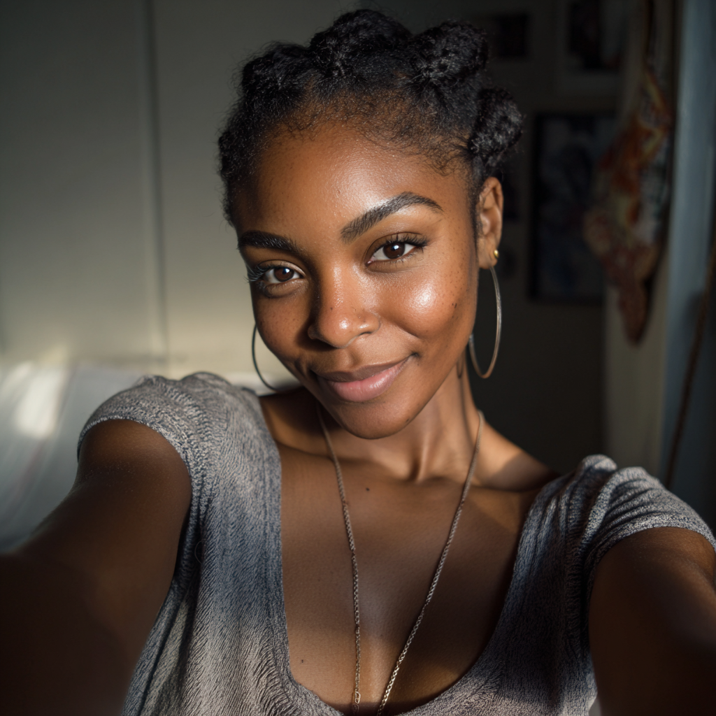 ncuster_a_woman_of_color_taking_a_selfie_with_no_makeup._Confid_5024adb1-7857-47aa-b07d-f1