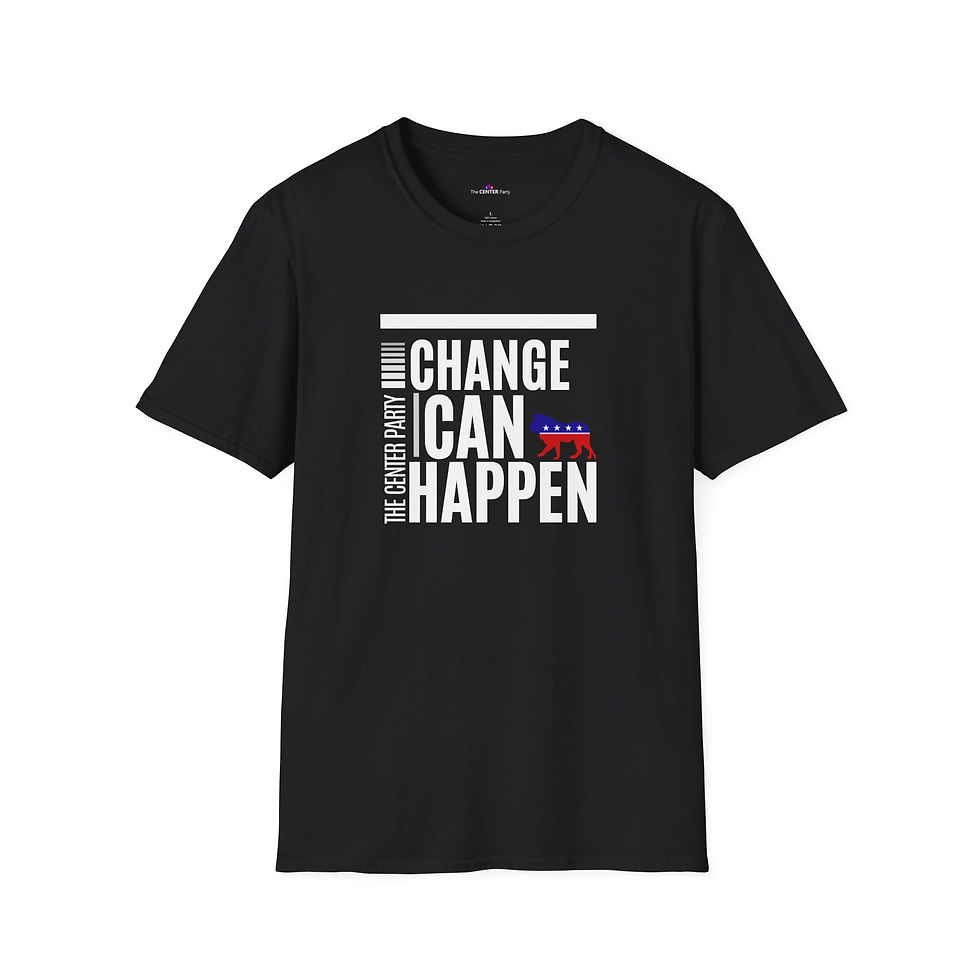 Change Can Happen Center Party T
