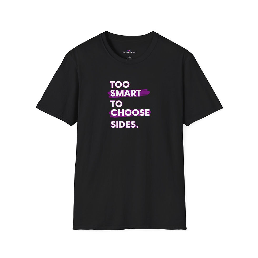 Thumbnail: No Sides Center Party T