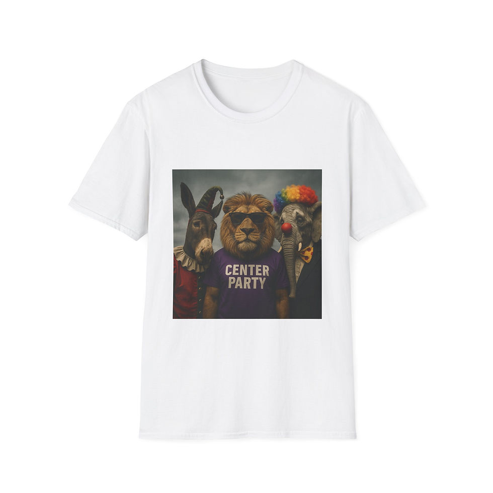 Thumbnail: Center Party Stealer Wheel Graphic T