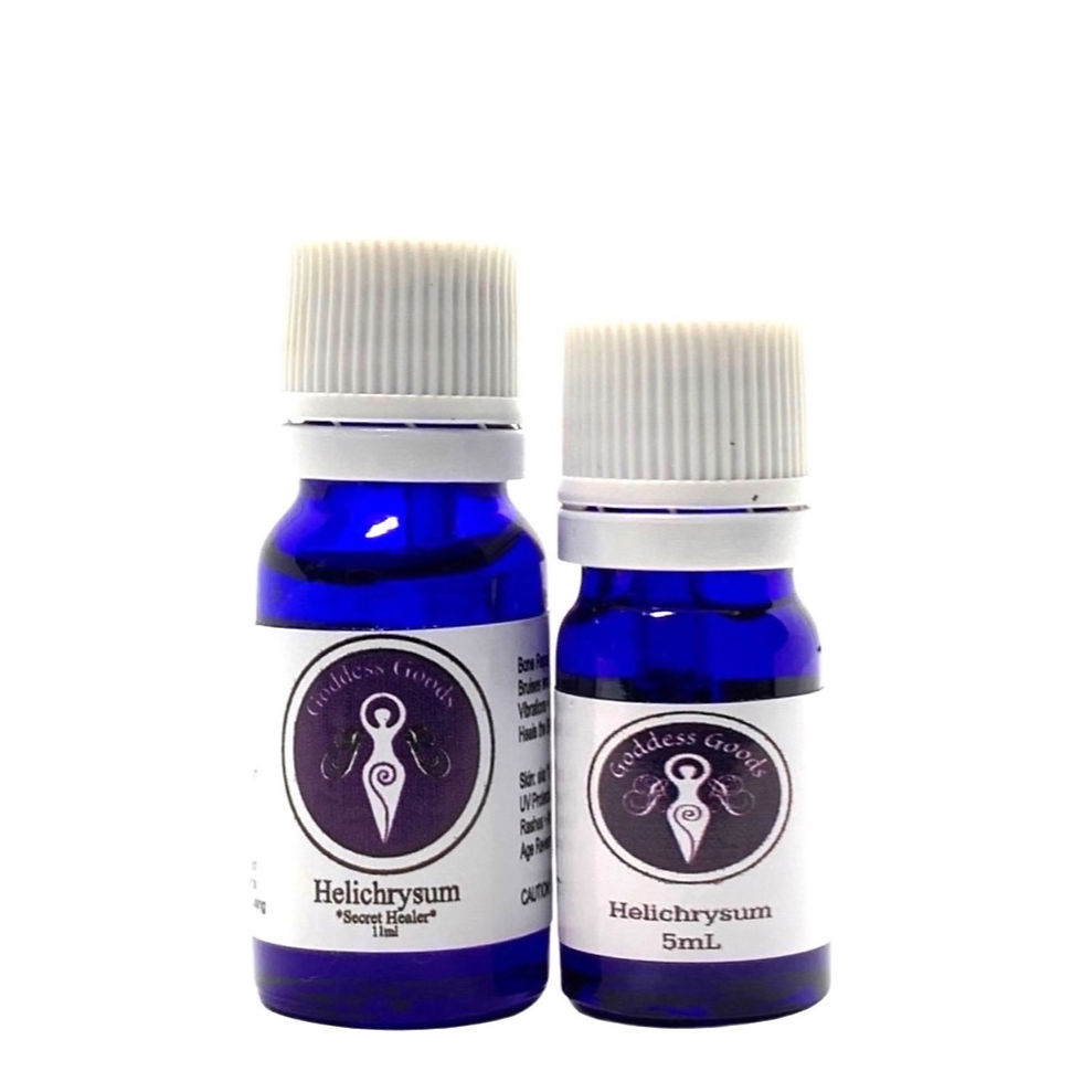 Goddess Goods Helichrysum Italicum Front View