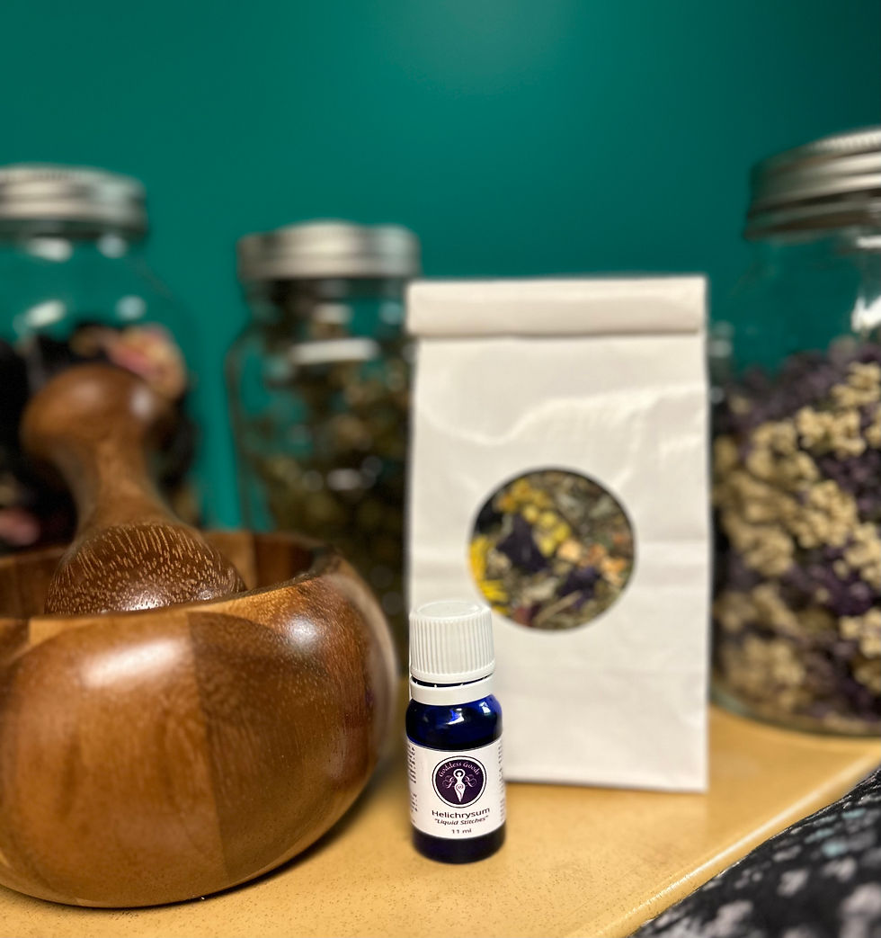 Thumbnail: Goddess Goods Yoni Steam and Helichrysum Packaged