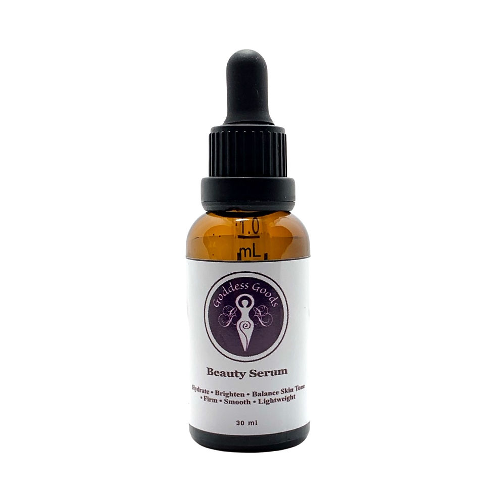Goddess Goods Beauty Serum Front View