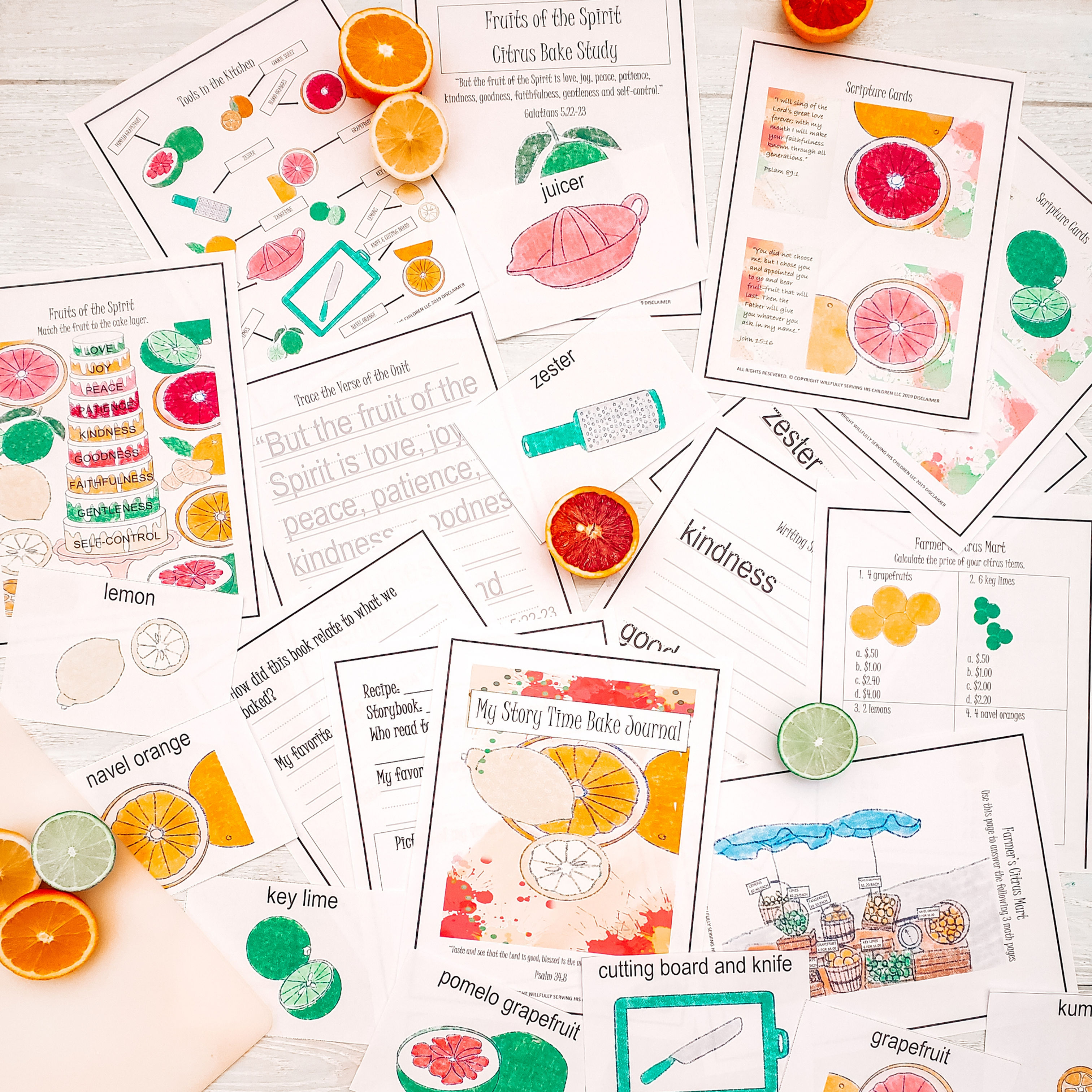 Fruit of the Spirit For Kids, Fruit of the Spirit For Preschoolers