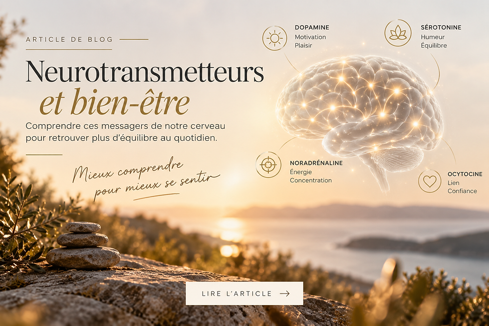 Neurotransmetteurs et bien-être : comprendre son équilibre