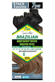 BRAZILIAN BODY WAVE 7PCS