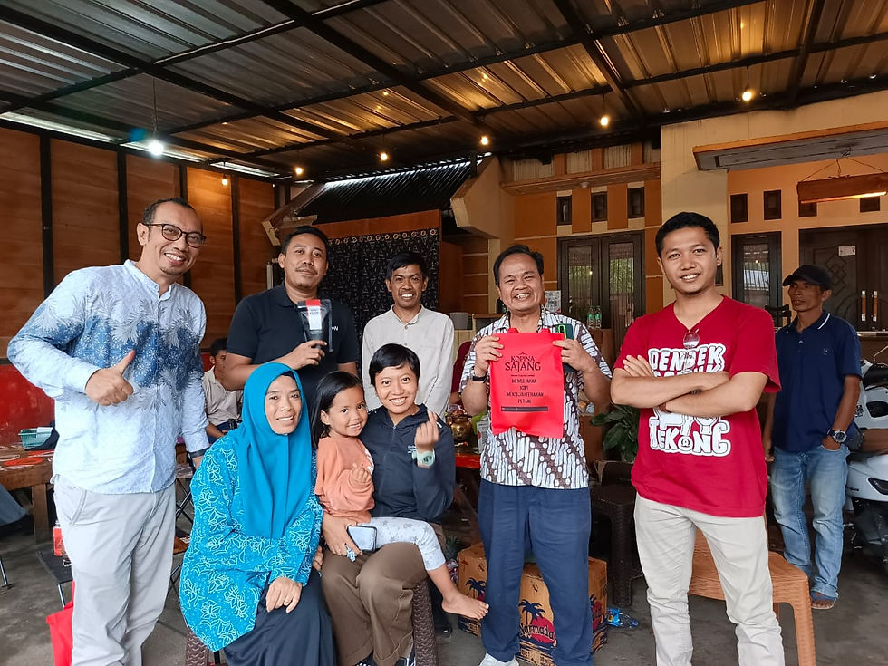 Kunjungan Lansung kepada salah satu UMKM