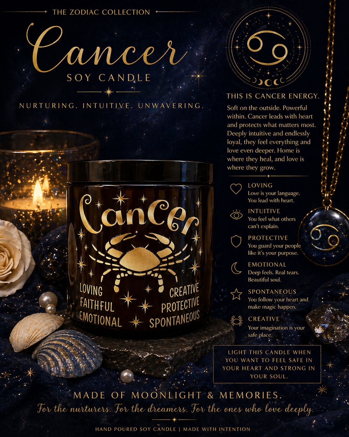 CANCER SOY CANDLE