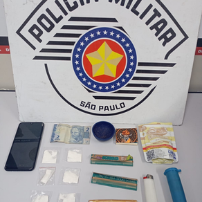 Guararema, SP: Polícia Militar prende homem por trafico de drogas no Bairro Itapema