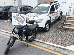 Guararema, SP: Polícia Militar prende dois homes por furto de motocicleta