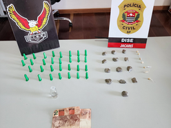 Polícia Civil prende traficante em Jacareí, SP