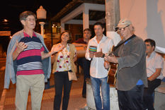 Noite de serenata na Estância