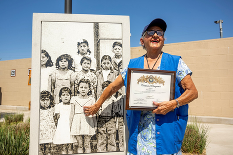 Reunion at Mendez Tribute Monument Park