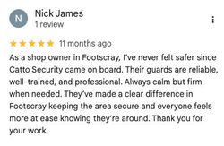 5-star Google review — Nick James