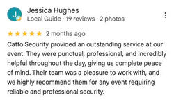 5-star Google review — Jessica Hughes