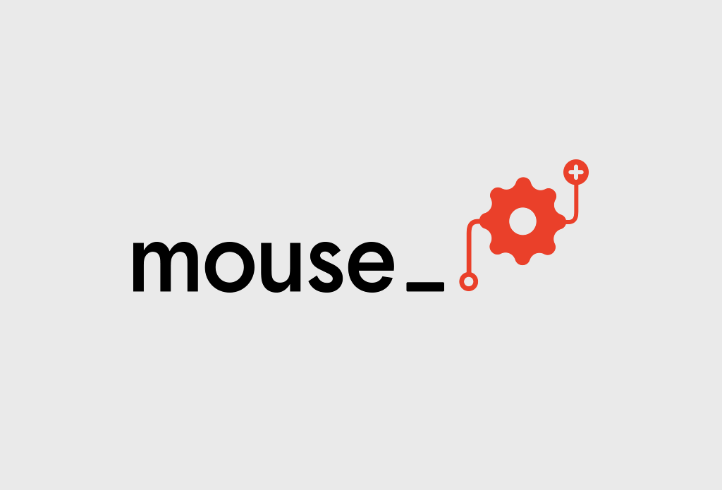 Mouse gear logo