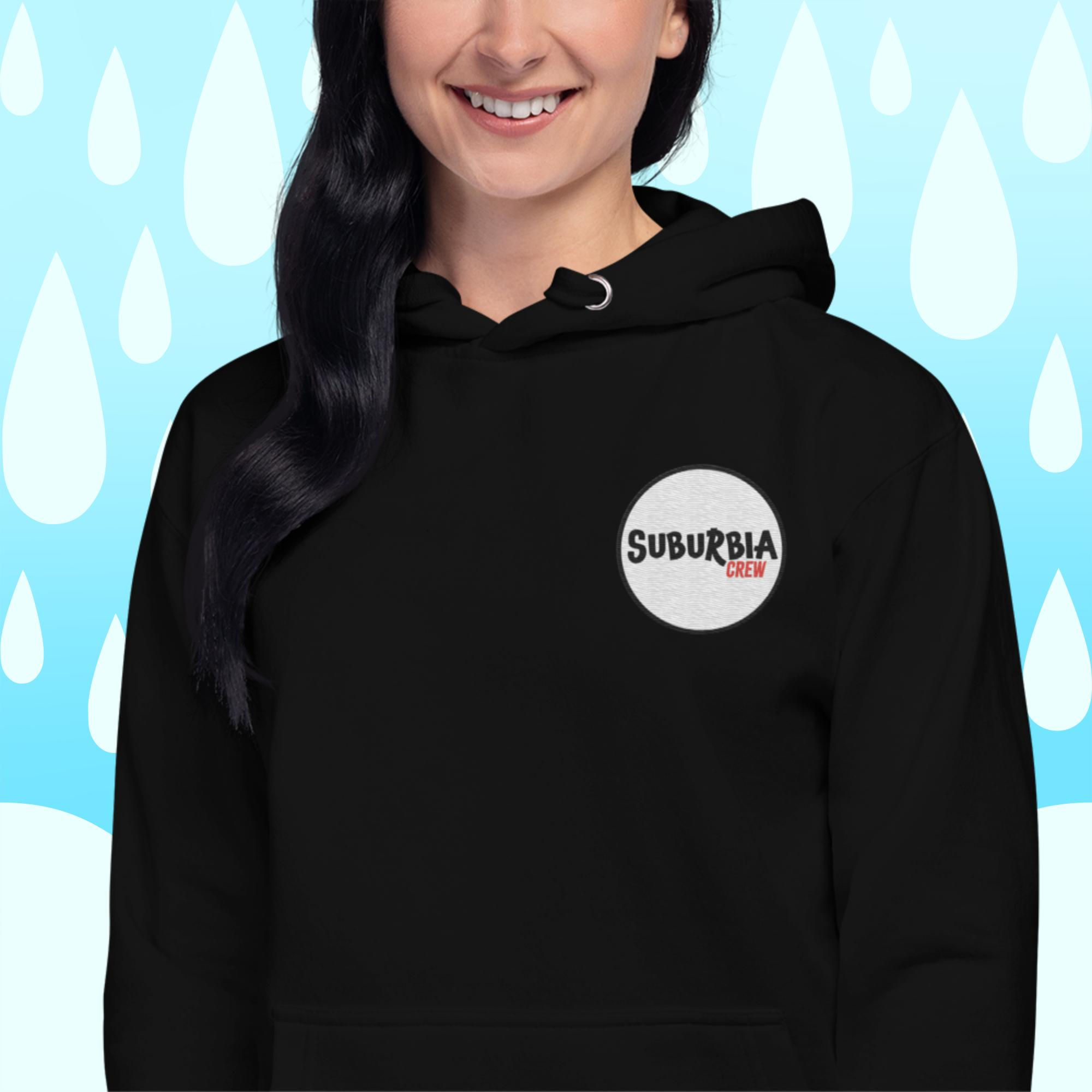 Suburbia Crew Logo Hoodie Embroidery