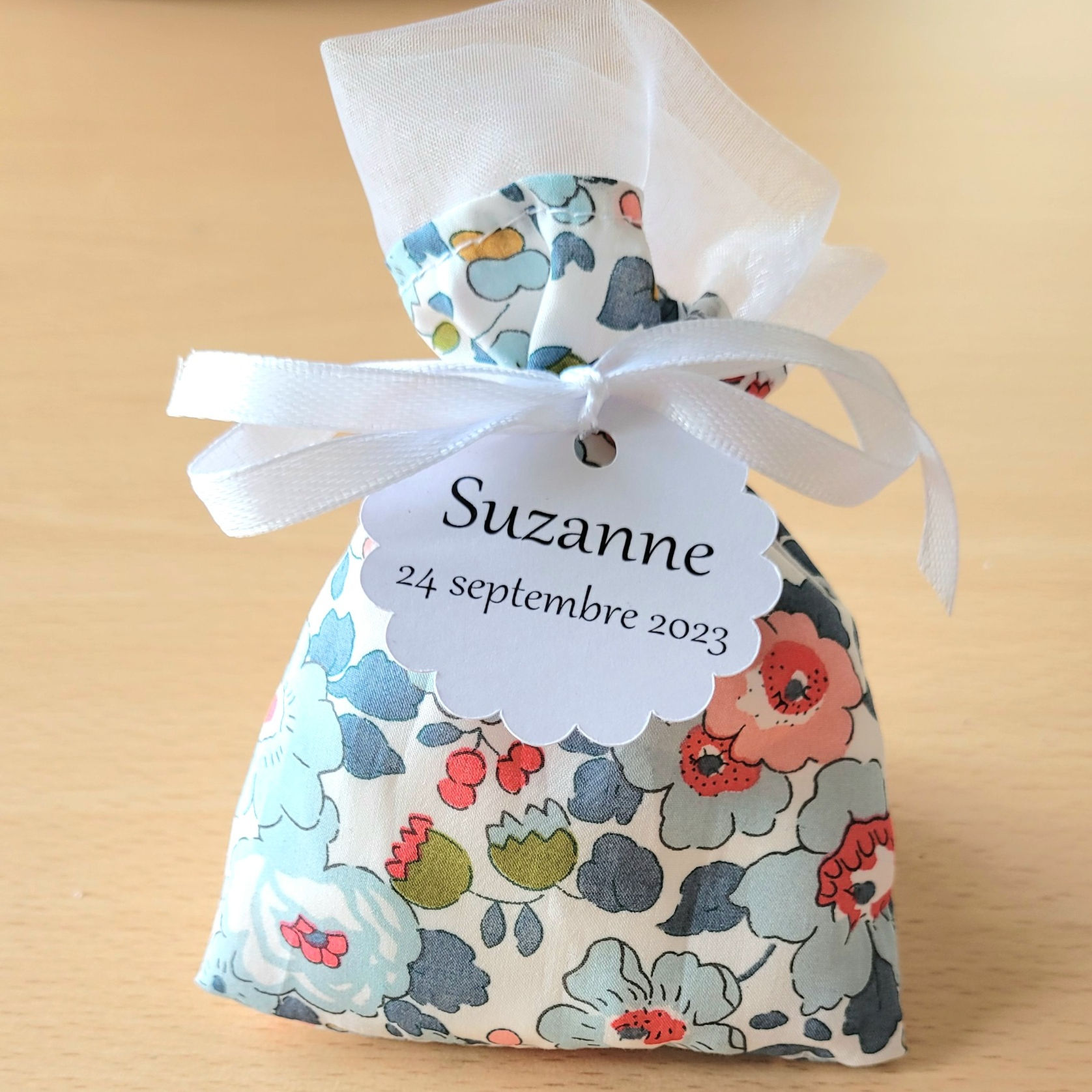 pochons à dragées liberty