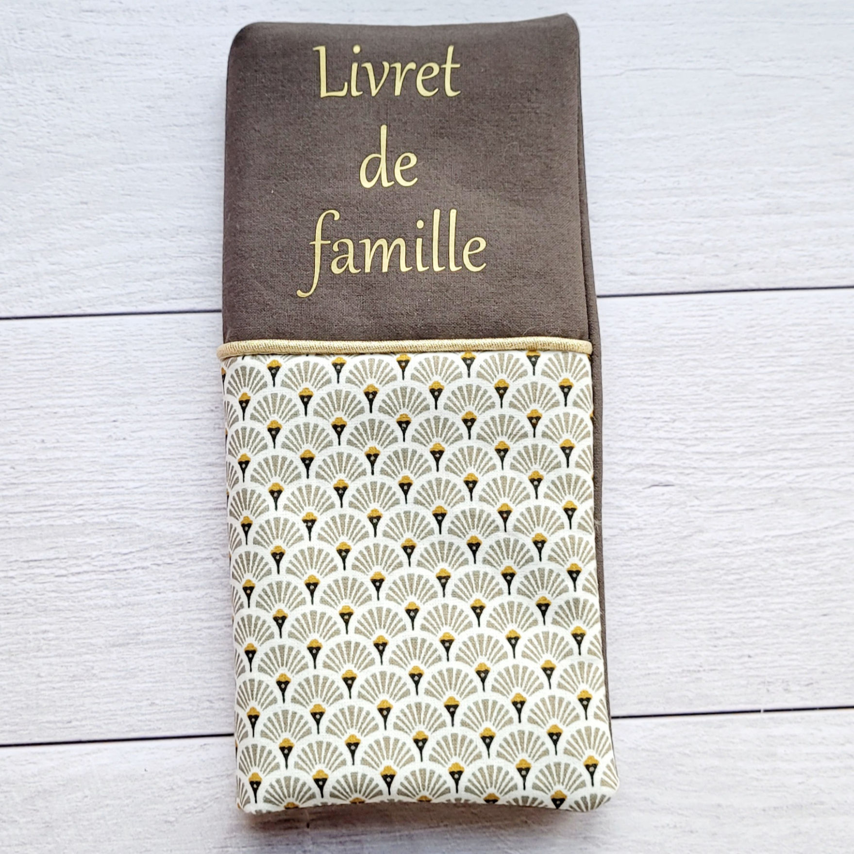 protège livret de famille personnalisé