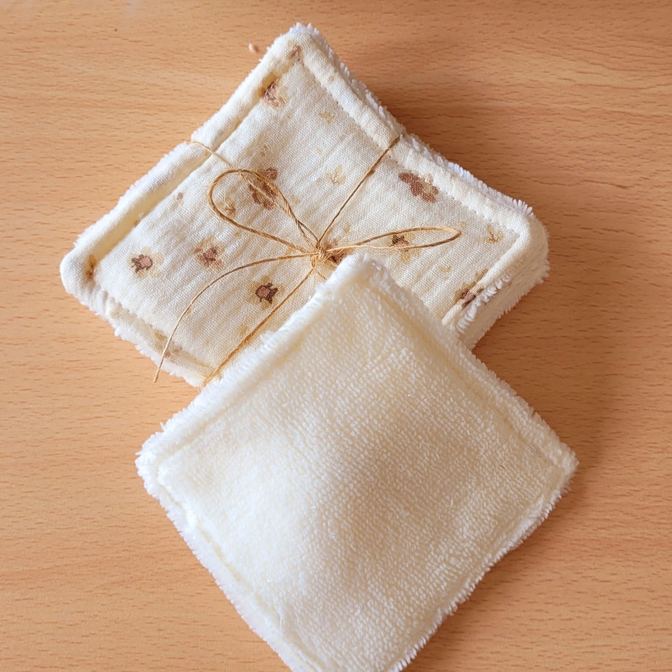 Miniature : lingettes lavables coton
