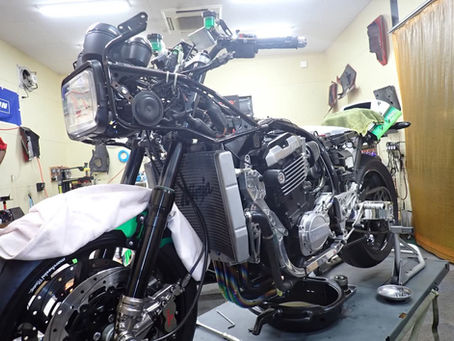 GPZ900R メンテナンス