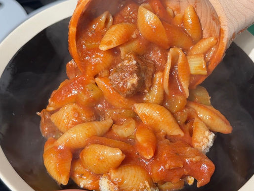 Cozy One-Pot Bone Broth Beef Rigatoni