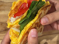 5 Minute Egg Wrap Tortilla