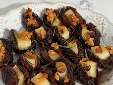 Hot Honey Halloumi Stuffed Dates