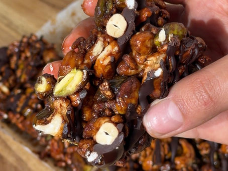 Crispy Pistachio Crunch Bars