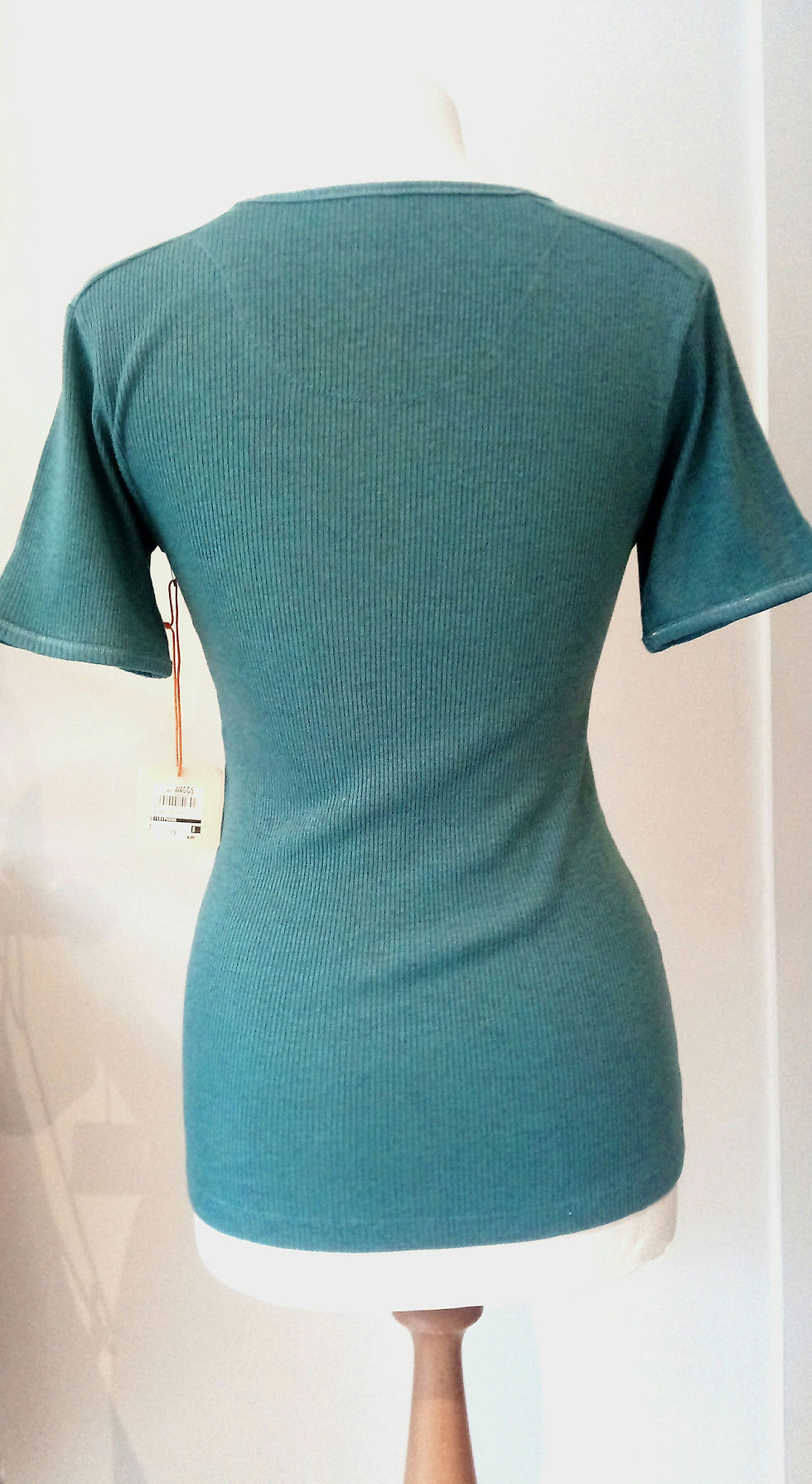 Thumbnail: Ribbed V Neck T-Shirt
