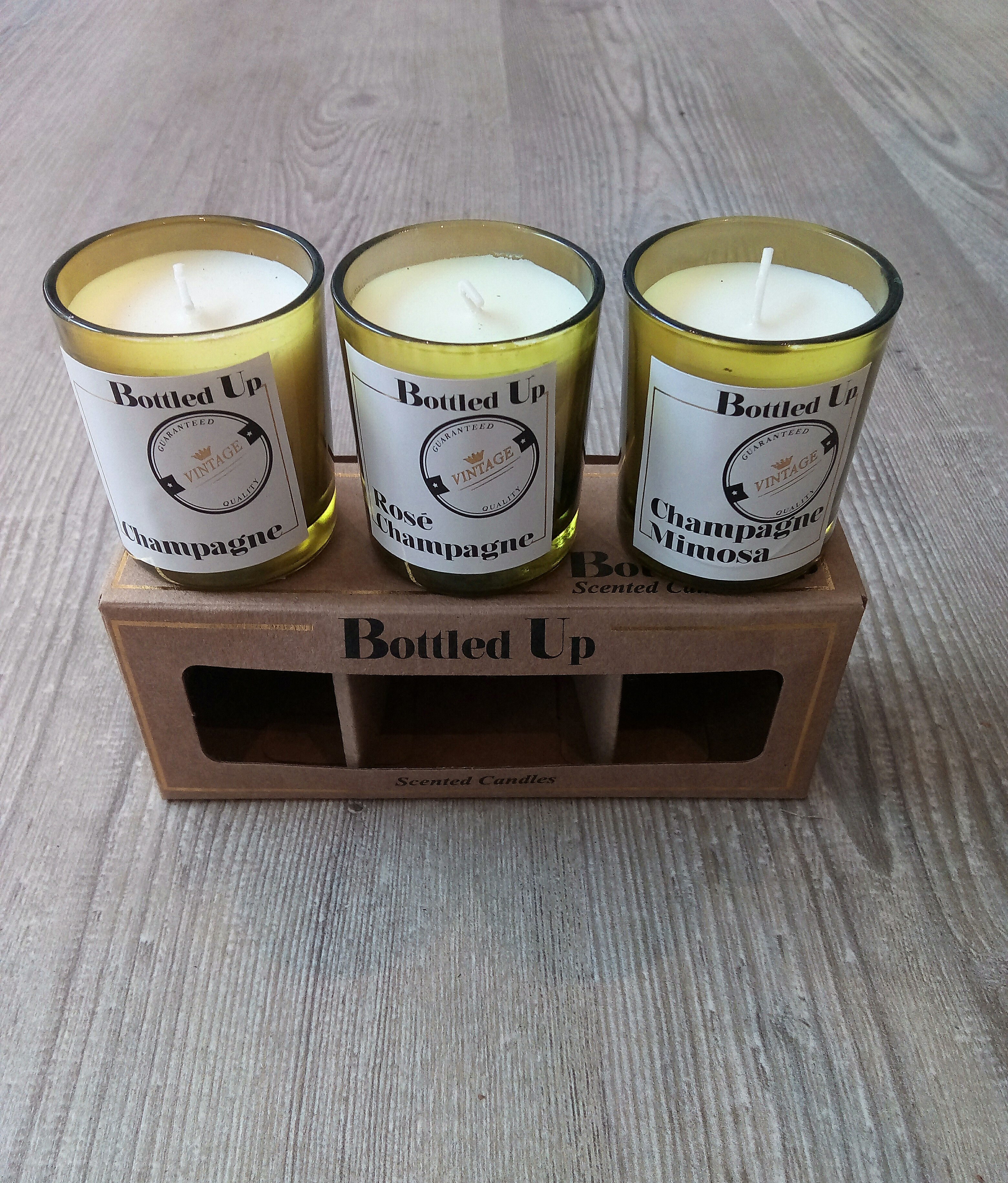 Champagne Scented Candles