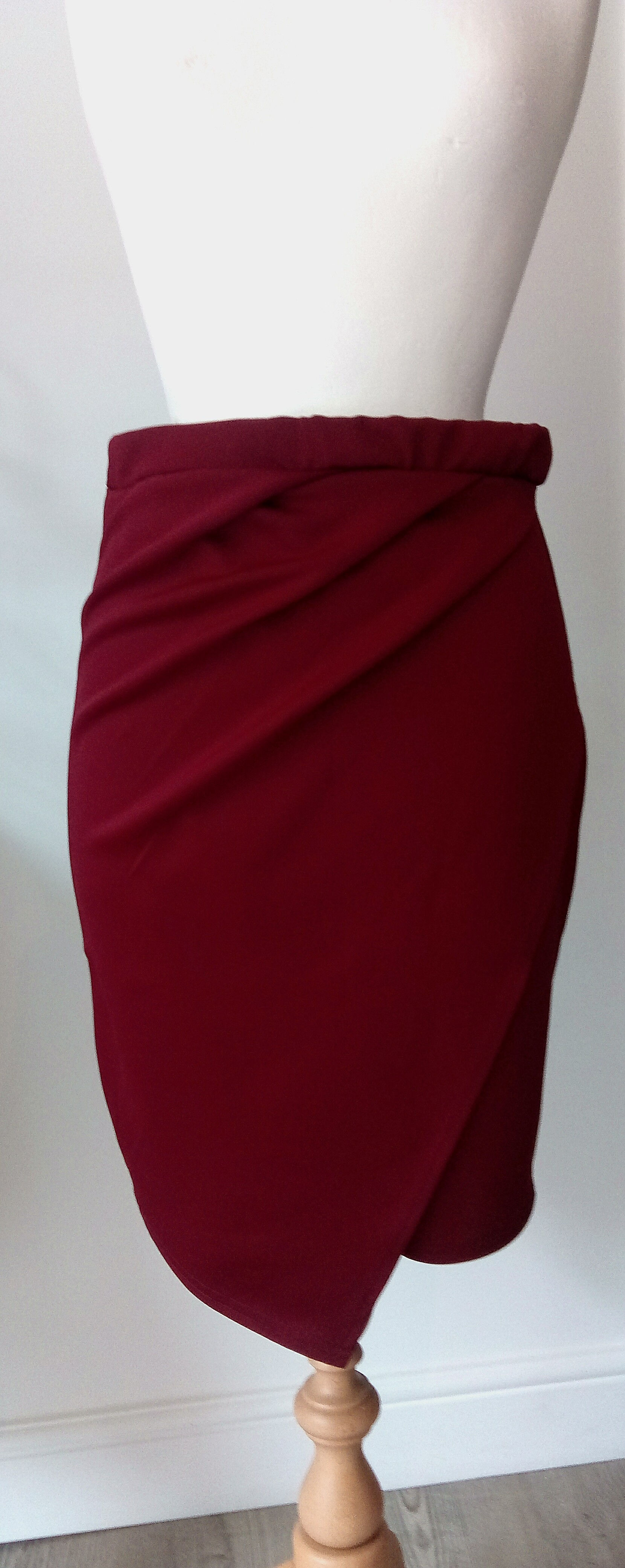 Wrap Pencil Skirt