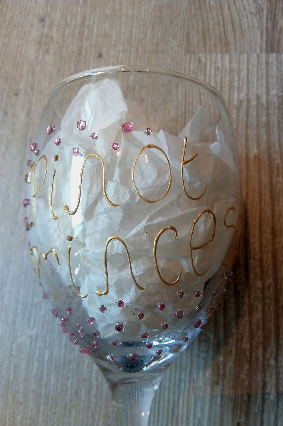 Thumbnail: Pinot Princess Wine Glass
