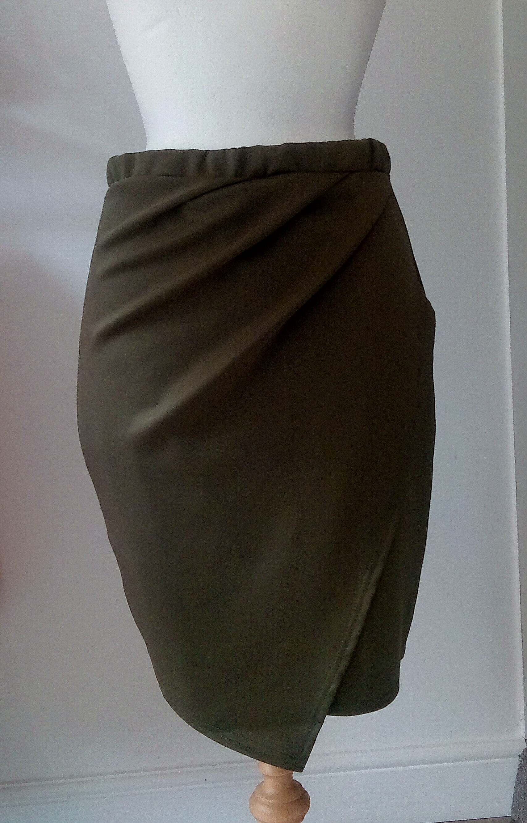 Wrap Pencil Skirt