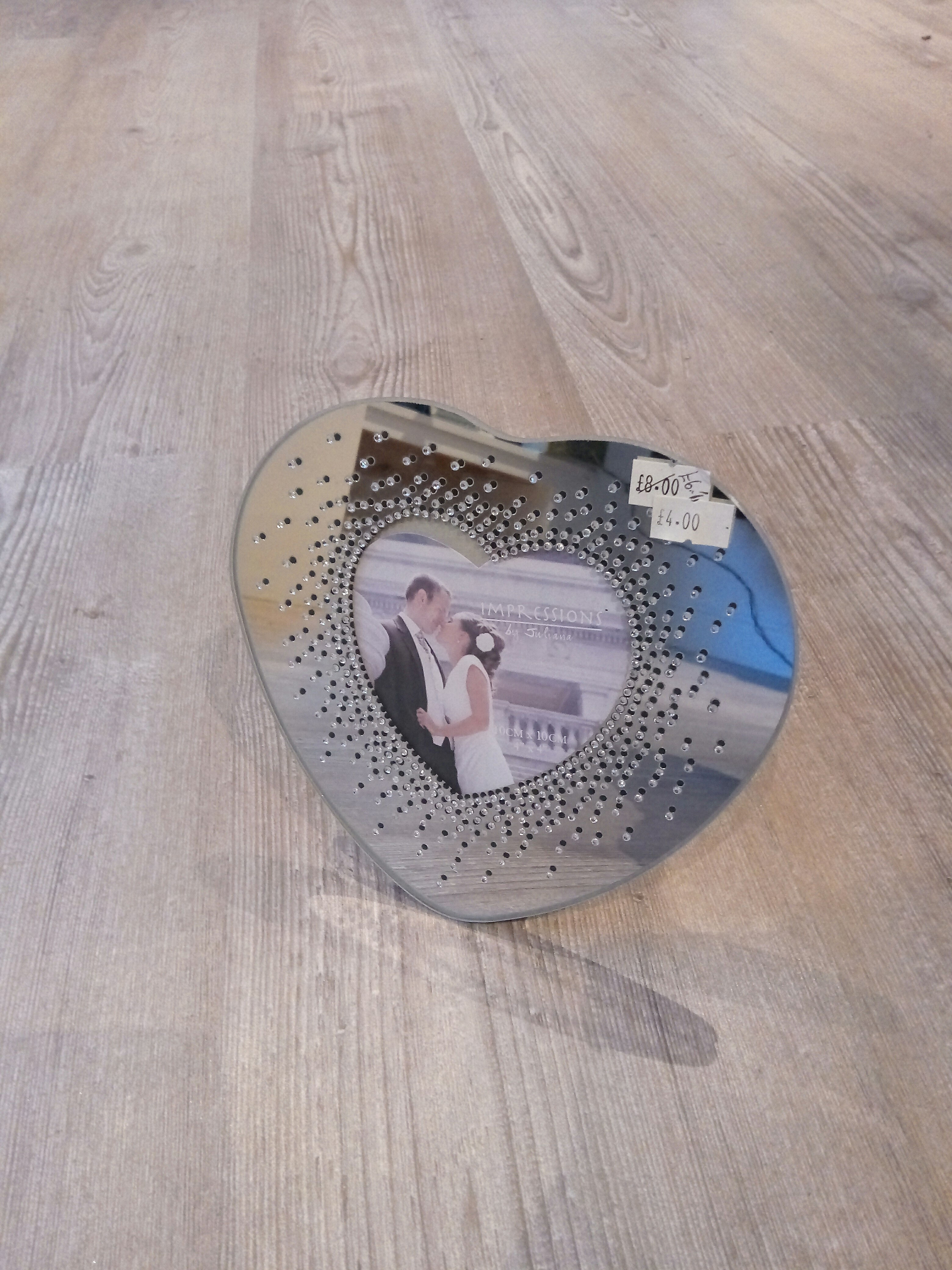 Heart Shaped Photograph Frame